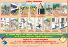 Памятка о безопасности на железной дороге