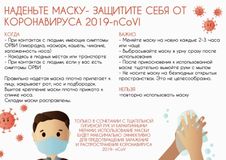 Наденьте маску. Защитите себя от коронавируса