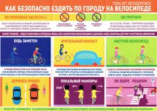 Как безопасно ездить по городу на велосипеде